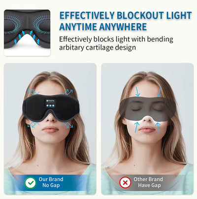 Casque de sommeil Bluetooth 3D